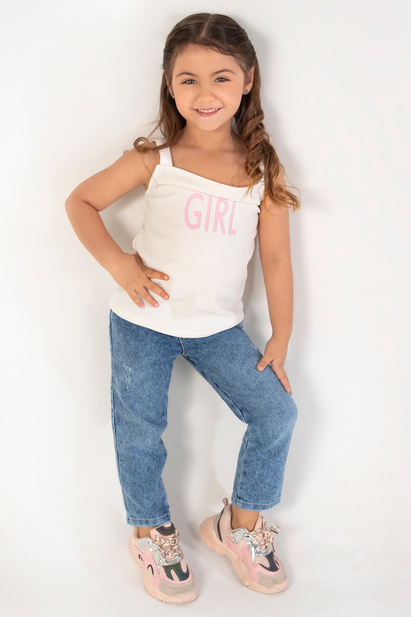 CONJUNTO NIÑA GIRL BLANCA