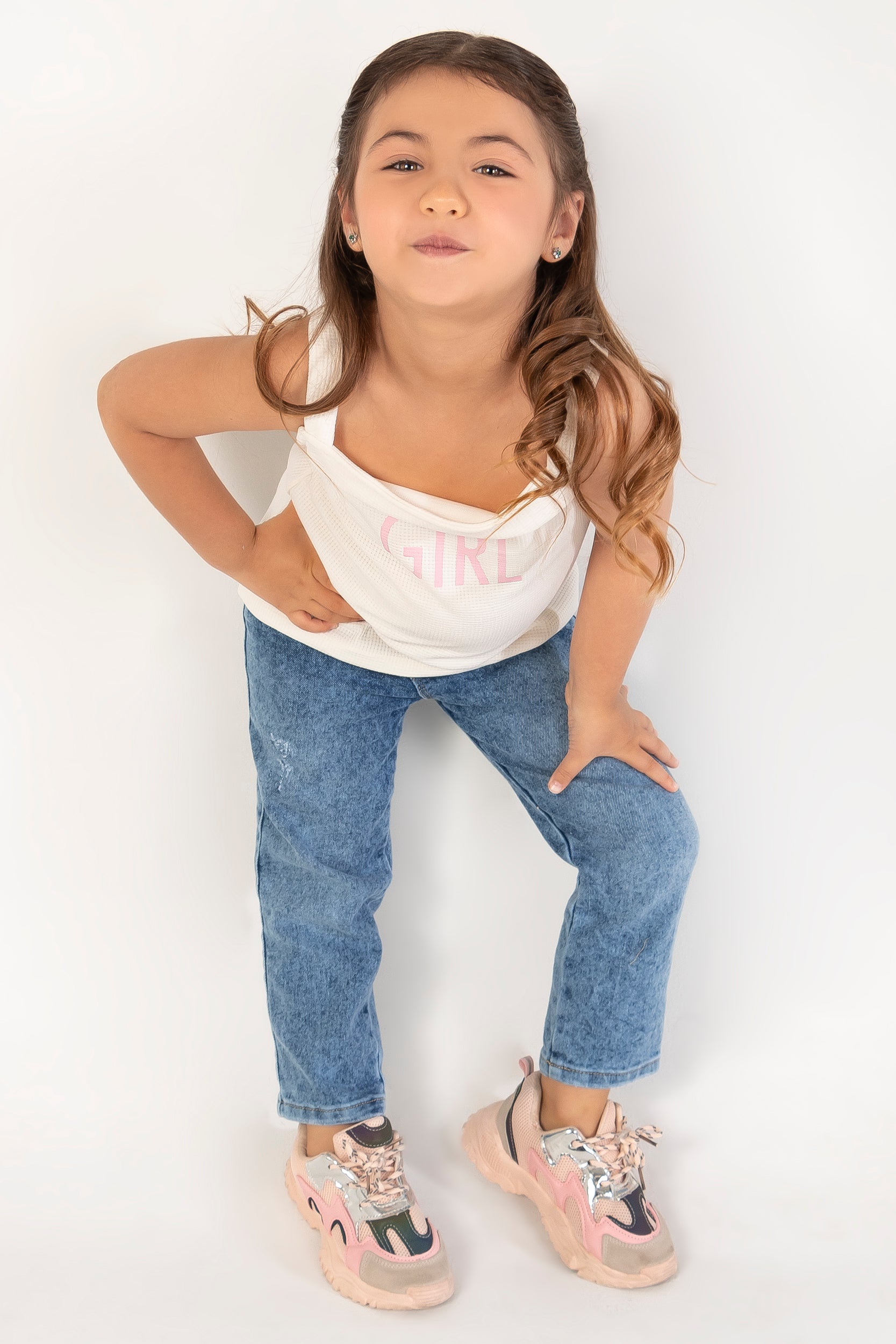 CONJUNTO NIÑA GIRL BLANCA