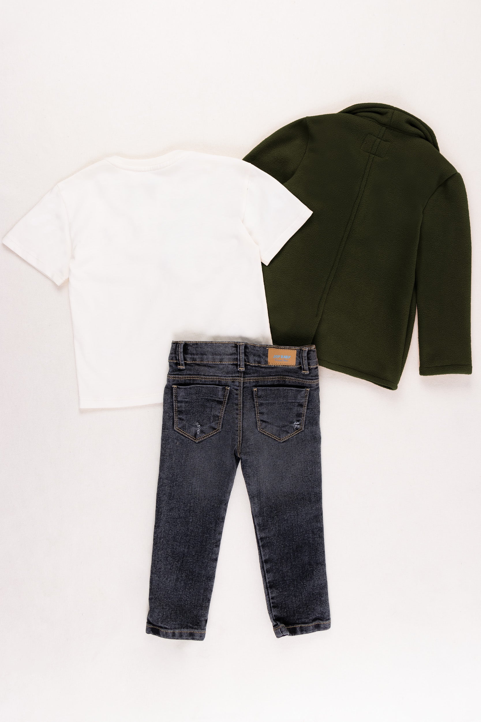 CONJUNTO 3 PRENDAS NIÑO SUNSHINE VERDE