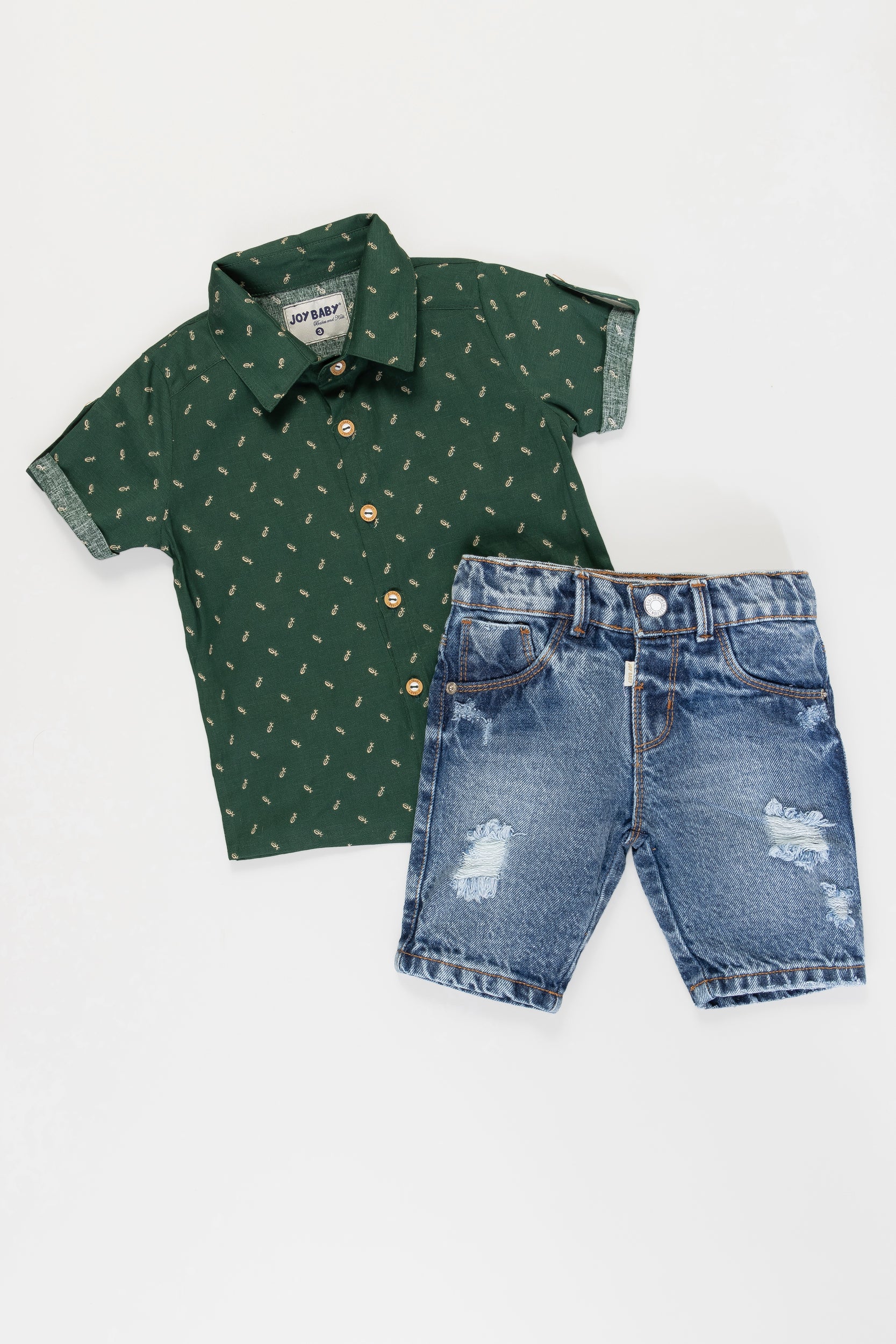 Conjunto de bermudas online para niños